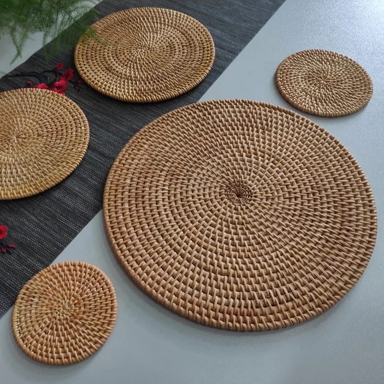 Hot selling table place mats mat rattan cup mat dog cat summer sleeping rattan, Brown
Hot selling table place mats mat rattan cup mat dog cat summer sleeping rattan, Brown