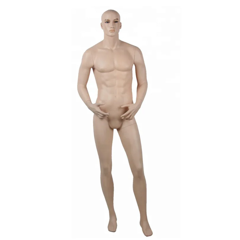 2019 new fashion male clothes display posture wooden realistic mannequin, Skin color
2019 new fashion male clothes display posture wooden realistic mannequin, Skin color