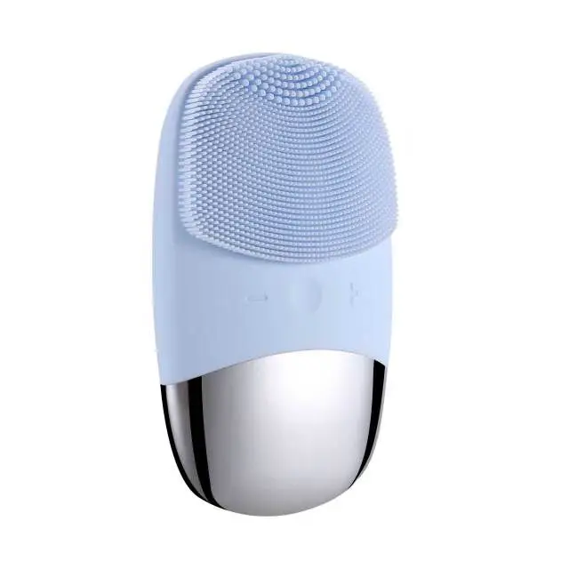Mini Electric Facial Cleansing Brush Silicone Sonic Face Cleaner Skin Massager Deep Pore Cleaning Face Cleansing Brush
Mini Electric Facial Cleansing Brush Silicone Sonic Face Cleaner Skin Massager Deep Pore Cleaning Face Cleansing Brush