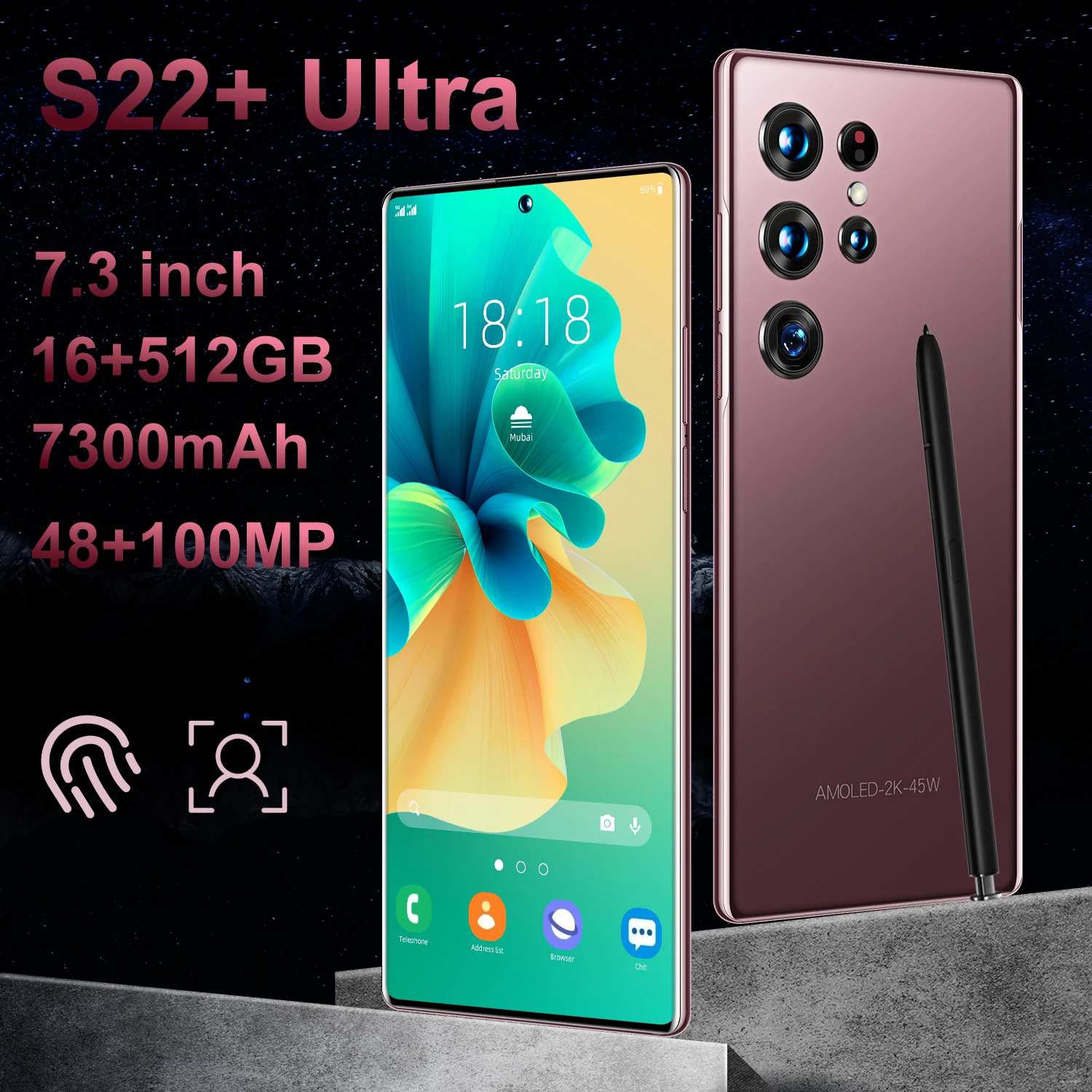 miraculous ladybug phone Cellphone 7.3 inch Smart phone 512GB Android 4g 5g lte Mobile Phones
miraculous ladybug phone Cellphone 7.3 inch Smart phone 512GB Android 4g 5g lte Mobile Phones