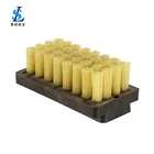 Diamond abrasive grinding polishing brush for marble granite ceramic