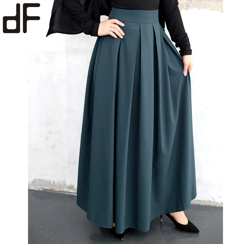 islamic dress ladies fashion casual muslim long skirt middle east elegant pure color pleated women maxi skirt, Black, khaki, green
islamic dress ladies fashion casual muslim long skirt middle east elegant pure color pleated women maxi skirt, Black, khaki, green