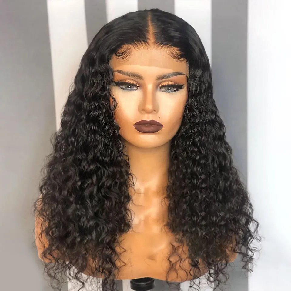 Curly Human Hair Wig 13x4 Lace Front Human Hair Wigs for Women Transparent Deep Wave Frontal Wig Preplucked Baby Hair
Curly Human Hair Wig 13x4 Lace Front Human Hair Wigs for Women Transparent Deep Wave Frontal Wig Preplucked Baby Hair