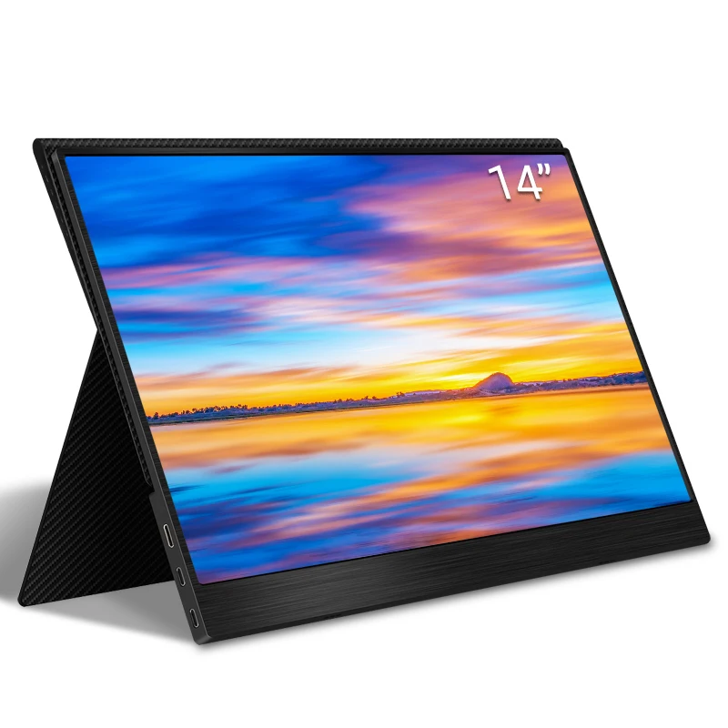 Slim Portable Monitor 14 Inch 1920*1080P ADS-IPS HDMI-Compatible Portable Gaming Screen Sub Dis for Phone Laptop PS5
Slim Portable Monitor 14 Inch 1920*1080P ADS-IPS HDMI-Compatible Portable Gaming Screen Sub Dis for Phone Laptop PS5