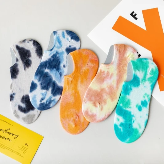 New Innovative Product Women High Quality Nylon Custom Logo Sublimated Printing Tie-Dye Socks, Custom color
New Innovative Product Women High Quality Nylon Custom Logo Sublimated Printing Tie-Dye Socks, Custom color