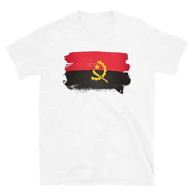 Streetwear red & white t shirt Trend Printing t shirt fashion men shirt O-Neck Summer Angola flag tshirt
Streetwear red & white t shirt Trend Printing t shirt fashion men shirt O-Neck Summer Angola flag tshirt