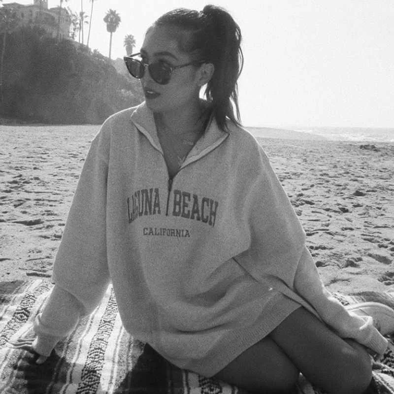 Winter New Long Sleeve Half-open Collar Embroidery Letters Loose Show Thin Versatile Hoodie Coat For Women, Picture
Winter New Long Sleeve Half-open Collar Embroidery Letters Loose Show Thin Versatile Hoodie Coat For Women, Picture