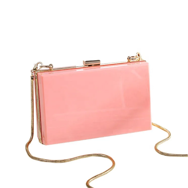 2020 new transparent dinner chain bag simple solid color shoulder messenger clutch bag H
2020 new transparent dinner chain bag simple solid color shoulder messenger clutch bag H