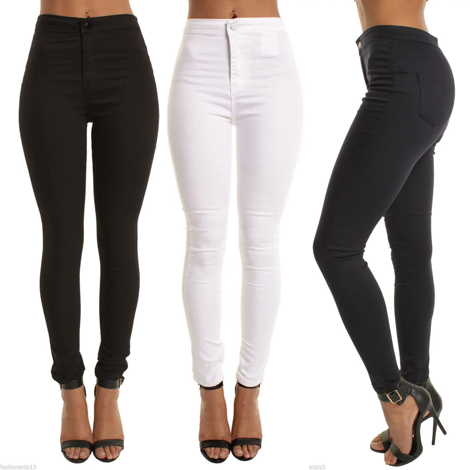 New Arrival Jeans Casual Women Stretch Slim Pants Pencil Pants Trousers Women Clothing, Black/white/blue
New Arrival Jeans Casual Women Stretch Slim Pants Pencil Pants Trousers Women Clothing, Black/white/blue