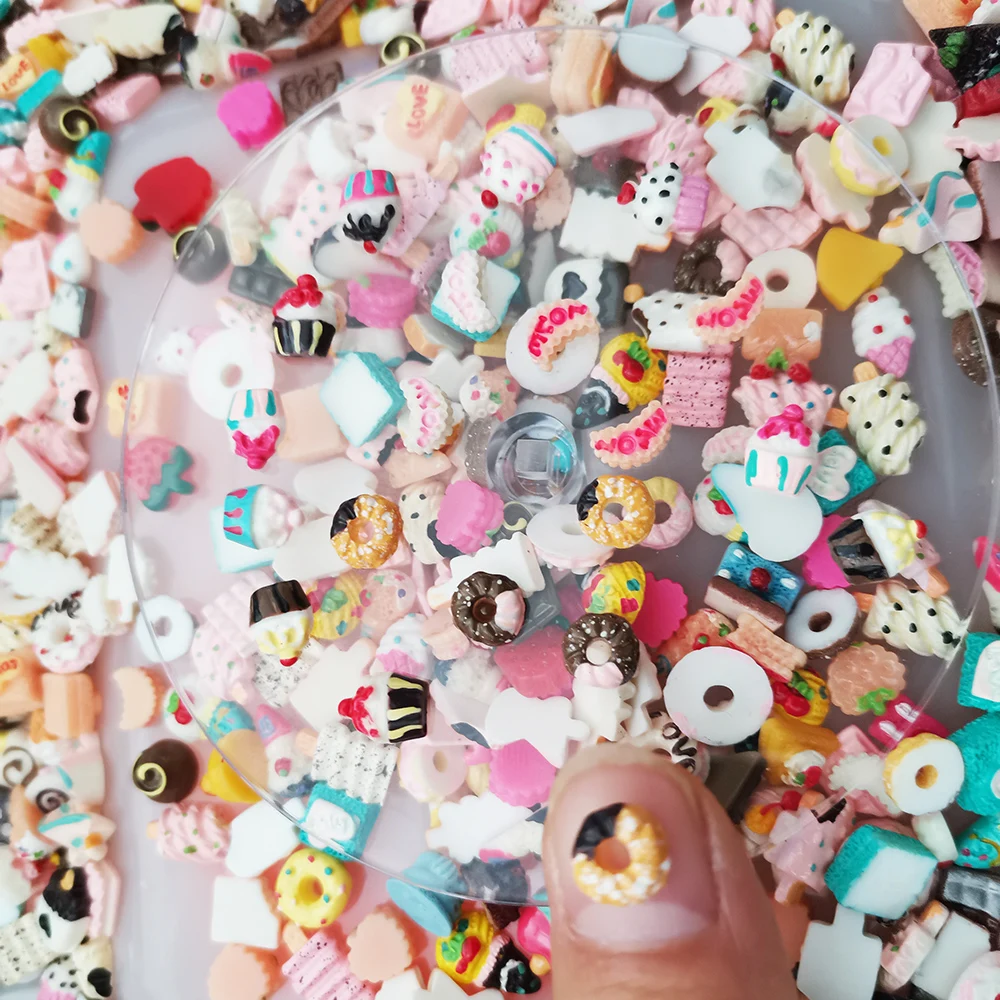 30pcs/bag DIY Cartoon Cupcake Ice cream Donuts Moon Resin Cartoon Deco Nail Art Decoration Nail
30pcs/bag DIY Cartoon Cupcake Ice cream Donuts Moon Resin Cartoon Deco Nail Art Decoration Nail