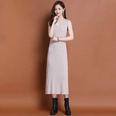 Factory wholesale 2021 fashion ladies cos sweater sexy suspender skirt sleeveless long knit dress women
Factory wholesale 2021 fashion ladies cos sweater sexy suspender skirt sleeveless long knit dress women