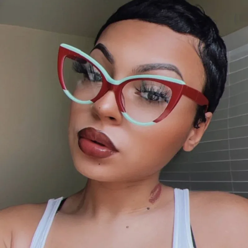 3006 New Cat Eye Women Double Color Glasses Frame Men Clear Anti-Blue Light Eyewear Female Optical Leopard Frame
3006 New Cat Eye Women Double Color Glasses Frame Men Clear Anti-Blue Light Eyewear Female Optical Leopard Frame