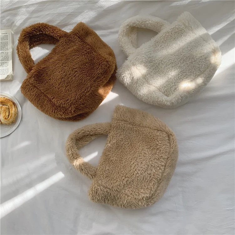 2021 winter new large-capacity fashion women handbag solid color soft plush bag women's luxury tote bag
2021 winter new large-capacity fashion women handbag solid color soft plush bag women's luxury tote bag