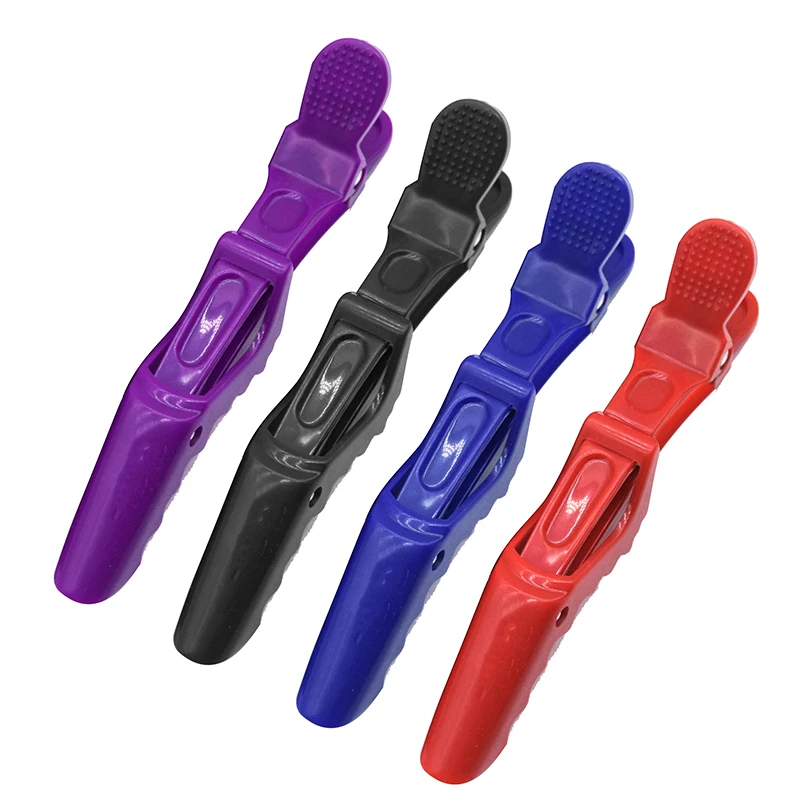 Professional Alligator Hair Clip Clamps Hairdressing Salon Hair Grip Crocodile Hairdressing Hair Style Barbers Clips 10PC, Black,red,blue,purple
Professional Alligator Hair Clip Clamps Hairdressing Salon Hair Grip Crocodile Hairdressing Hair Style Barbers Clips 10PC, Black,red,blue,purple