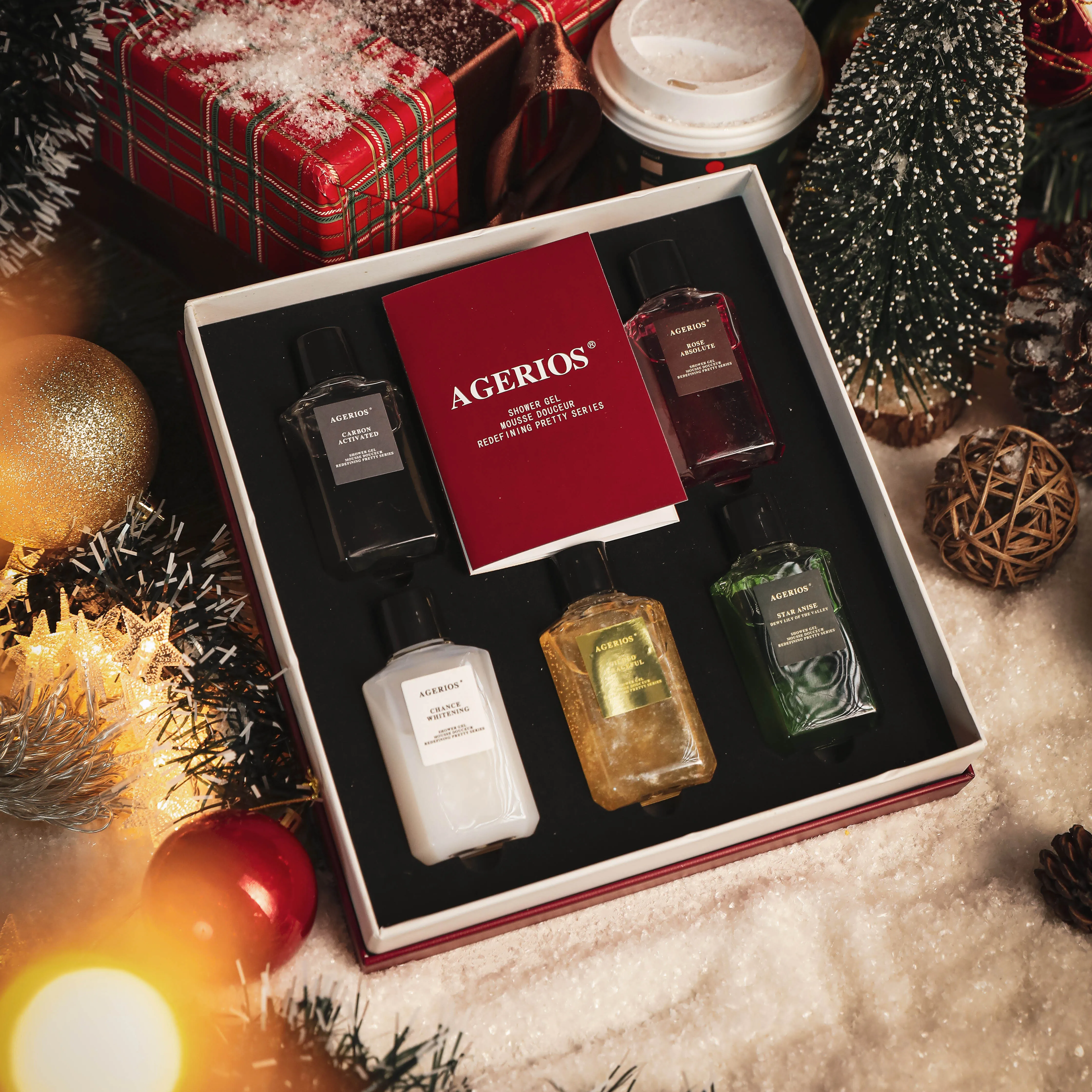 2021 Family Hotel Christmas Gift Body Wash Set Skin Care Perfume Mini Shower gel, Gold,red, green,milk white or customized
2021 Family Hotel Christmas Gift Body Wash Set Skin Care Perfume Mini Shower gel, Gold,red, green,milk white or customized