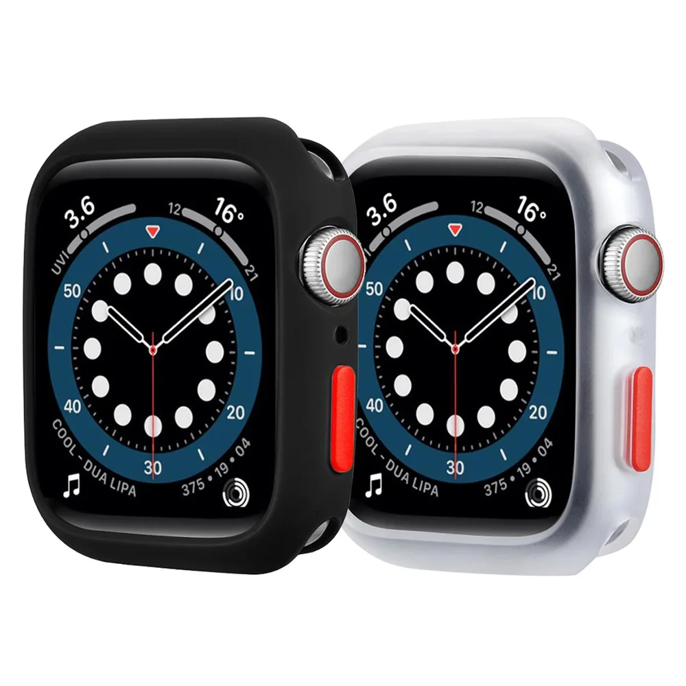 2021 New Silicone Watch Screen Protector Case For Apple Watch 44mm 40mm T500 W26+ Smart Watch Cover For iWathc Series 6 SE
2021 New Silicone Watch Screen Protector Case For Apple Watch 44mm 40mm T500 W26+ Smart Watch Cover For iWathc Series 6 SE