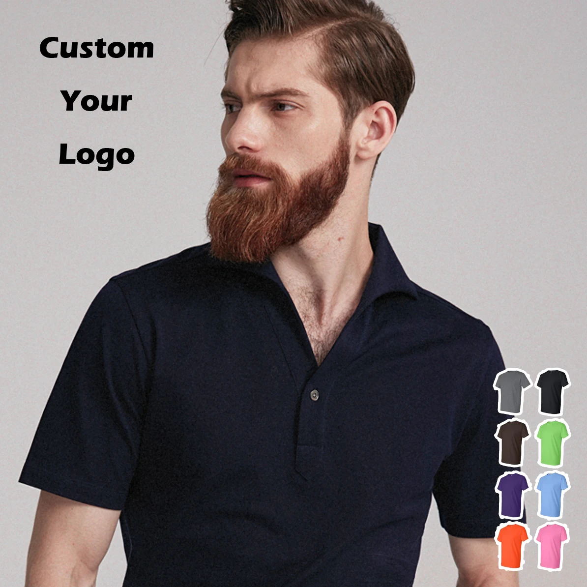 factory Personalized high quality polyester men's polo tshirts custom embroidered print logo golf Polo plus size t-shirts
factory Personalized high quality polyester men's polo tshirts custom embroidered print logo golf Polo plus size t-shirts