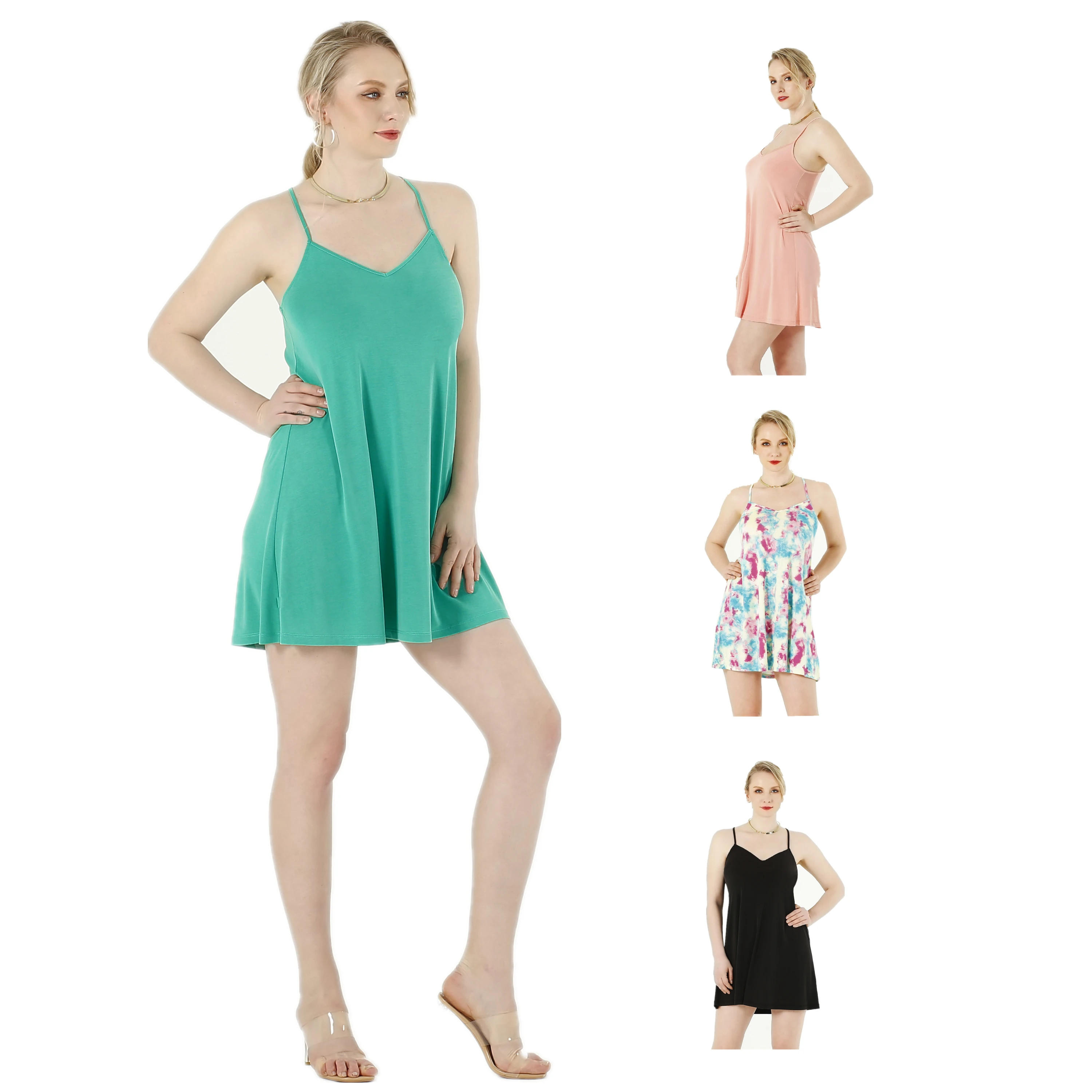 Women Summer Fashion Bodycon Causal Sleeveless V Neck Spaghetti Sexy Jersey Short Dresses
Women Summer Fashion Bodycon Causal Sleeveless V Neck Spaghetti Sexy Jersey Short Dresses