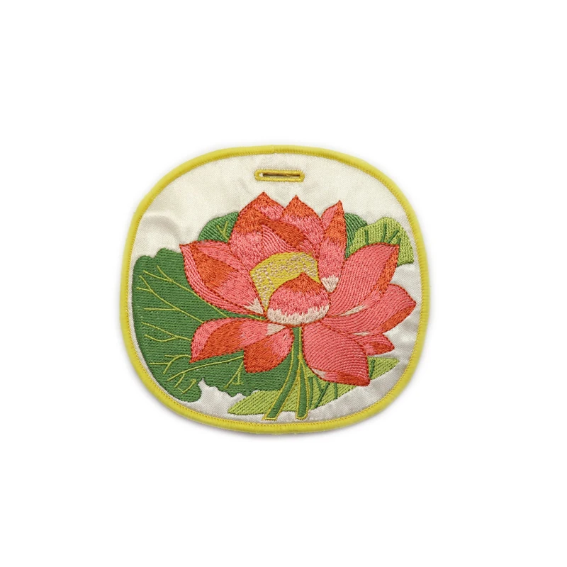 Chinese Traditional Flower PVC Backing Embroidery Patch
Chinese Traditional Flower PVC Backing Embroidery Patch