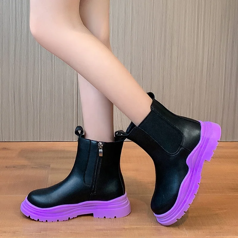Supermax Autumn Girls Leather Sneakers Boots Platform High Heel Trainers Thick Sole Shoes Casual Chunky Ankle Kid Botas
Supermax Autumn Girls Leather Sneakers Boots Platform High Heel Trainers Thick Sole Shoes Casual Chunky Ankle Kid Botas