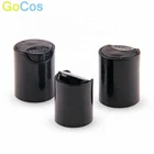 Aluminum Plastic Material Non Spill Cosmetic Lotion Bottle Disc Cap