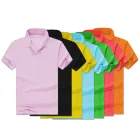 Custom Unisex Polo T Shirt Breathable Polyester Blank Sport Tee Shirt Men Women Sublimation Printing T-shirt