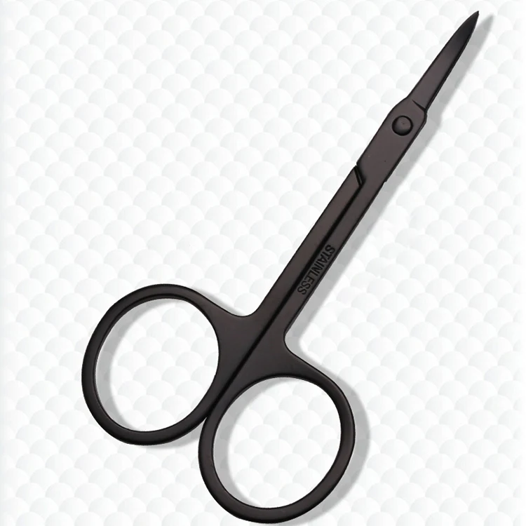 Eyelash Beauty Scissors Stainless Steel Swimming Black Pointed Small Eyebrow Scissors
Eyelash Beauty Scissors Stainless Steel Swimming Black Pointed Small Eyebrow Scissors