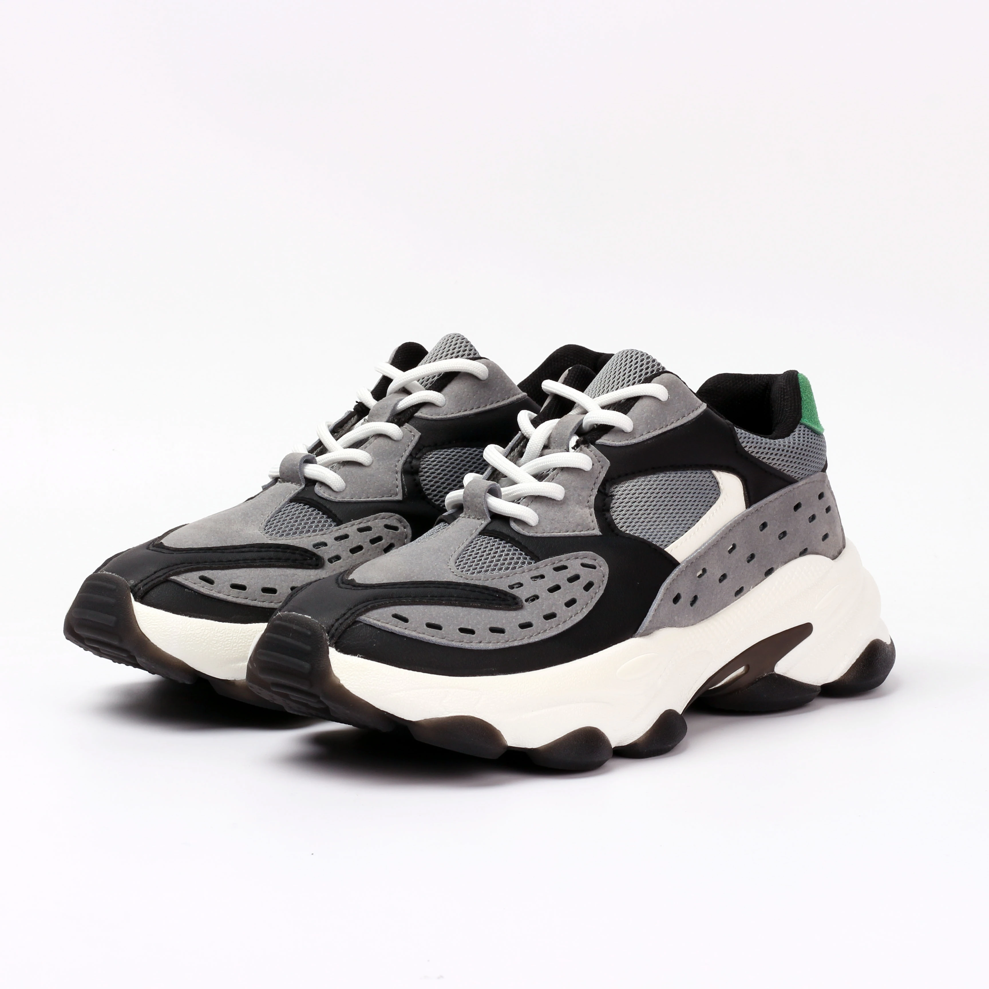 High quality Height Increasing platform pu leather mesh men fashion sport shoes chunky sneakers, White black grey
High quality Height Increasing platform pu leather mesh men fashion sport shoes chunky sneakers, White black grey