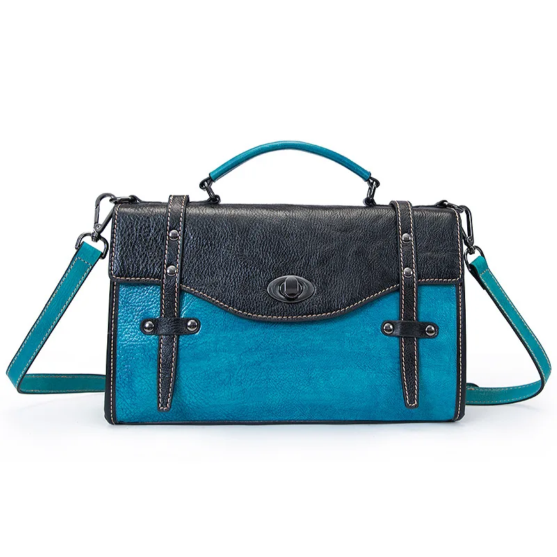 Online Shopping Fashion Vintage Designer Ladies Bags Real Leather Women's Handbags For Women Shoulder Bag 2021, Yellow, deep blue, light blue
Online Shopping Fashion Vintage Designer Ladies Bags Real Leather Women's Handbags For Women Shoulder Bag 2021, Yellow, deep blue, light blue