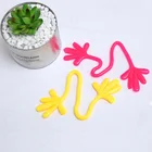 Custom TPR Stretchy Sticky Toy cartoon small palm children funny Toy sticky hand toy for kids