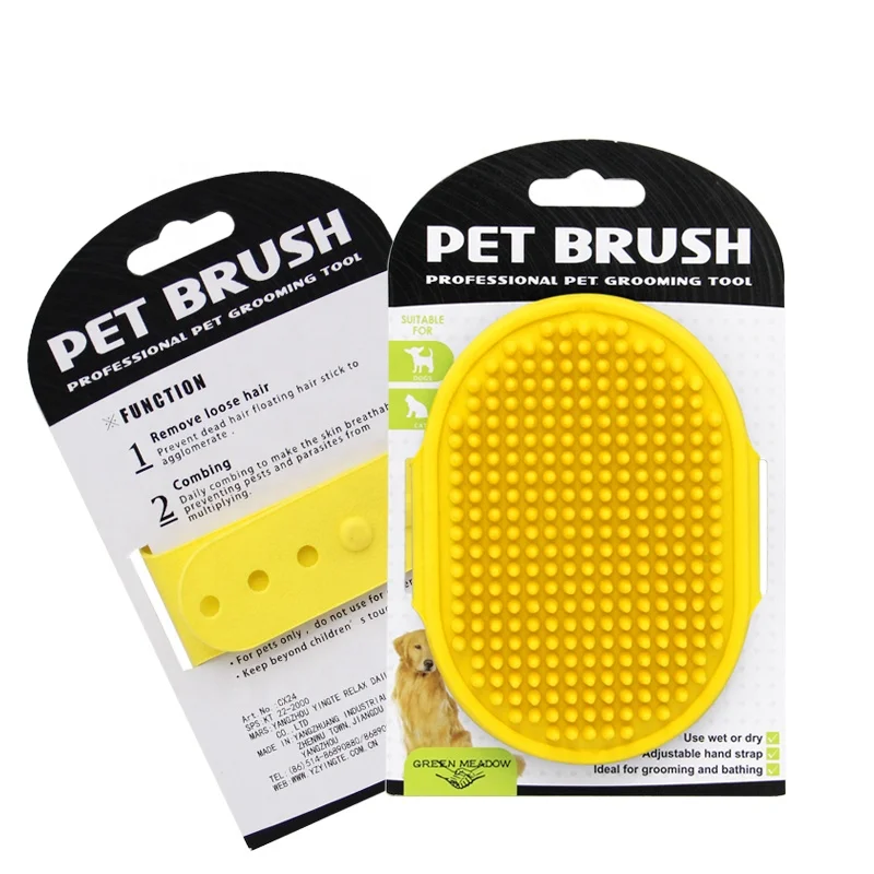 Factory Wholesale High Quality Soft Rubber Pet Shower Brush Pet Bath Massage Brush, Black/yellow/blue/green/pink
Factory Wholesale High Quality Soft Rubber Pet Shower Brush Pet Bath Massage Brush, Black/yellow/blue/green/pink