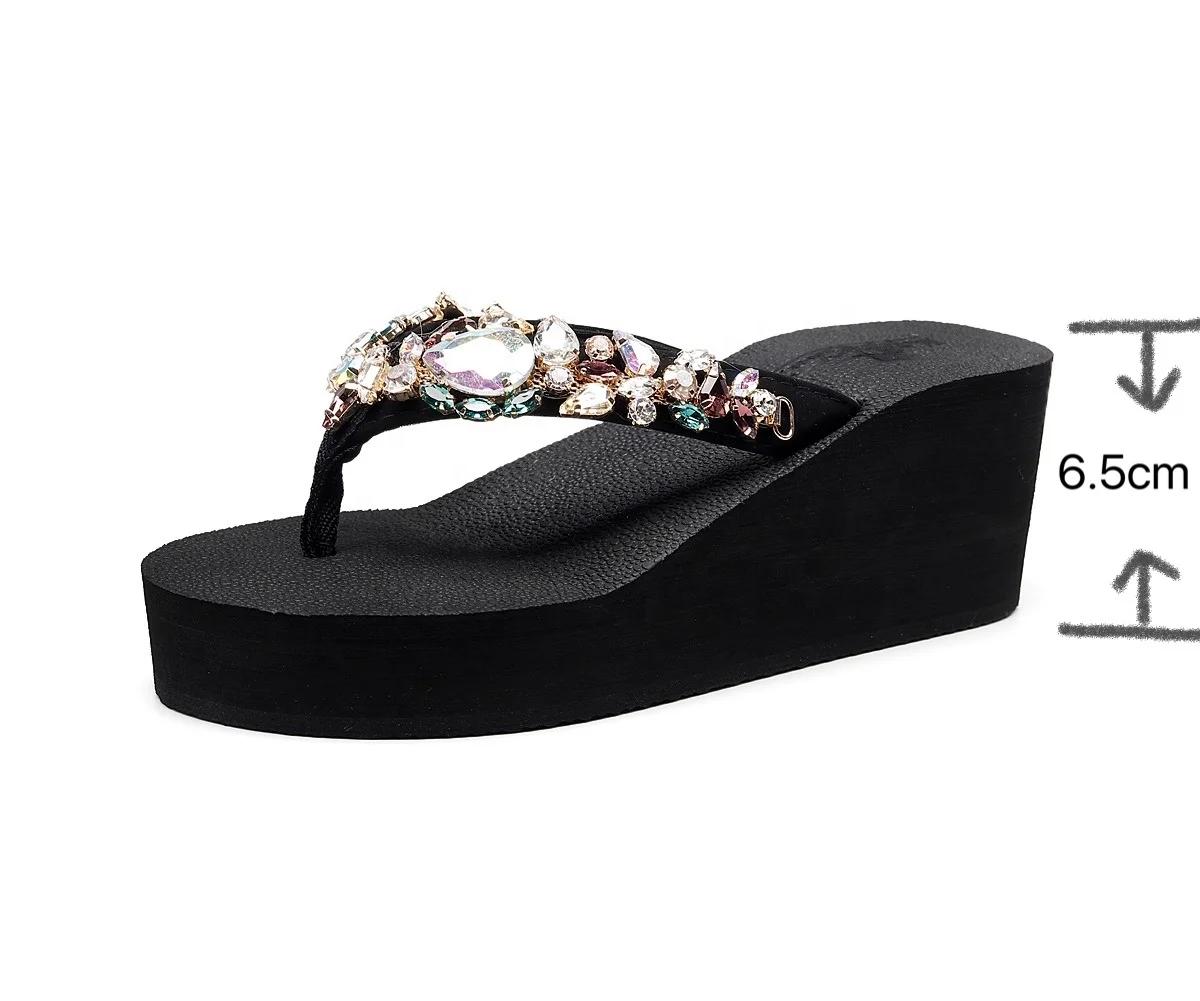 2021 Summer New Fashion Women Sandals Sippers Beach Flip Flop Heel Slippers For Ladies
2021 Summer New Fashion Women Sandals Sippers Beach Flip Flop Heel Slippers For Ladies