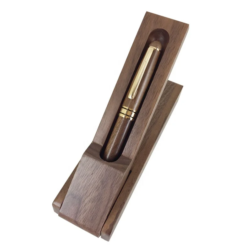ACMECN Walnut Wood Ballpoint Pen with Gift Box Writing Stationery Kits Eco-friendly Hand-made Wooden Craft Ball Pen and Box Sets, Natural walnut wood color
ACMECN Walnut Wood Ballpoint Pen with Gift Box Writing Stationery Kits Eco-friendly Hand-made Wooden Craft Ball Pen and Box Sets, Natural walnut wood color