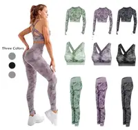 New Design OEM Fashion Custom Sports Fitness Yoga Clothes Letter Printing Sexy Two Piece Bra Leggings Pants Set
New Design OEM Fashion Custom Sports Fitness Yoga Clothes Letter Printing Sexy Two Piece Bra Leggings Pants Set