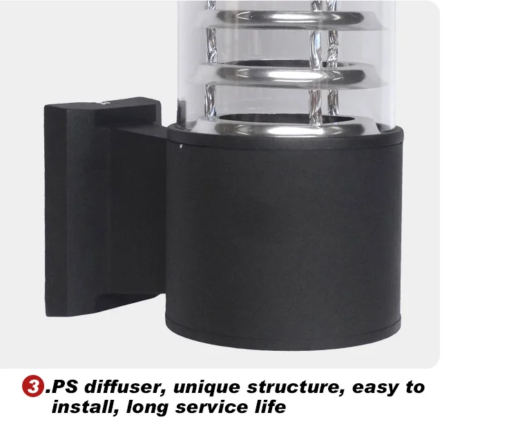 Outdoor Lighting Home Aluminum Garden Courtyard  Balcony Decoration Wall Lamp