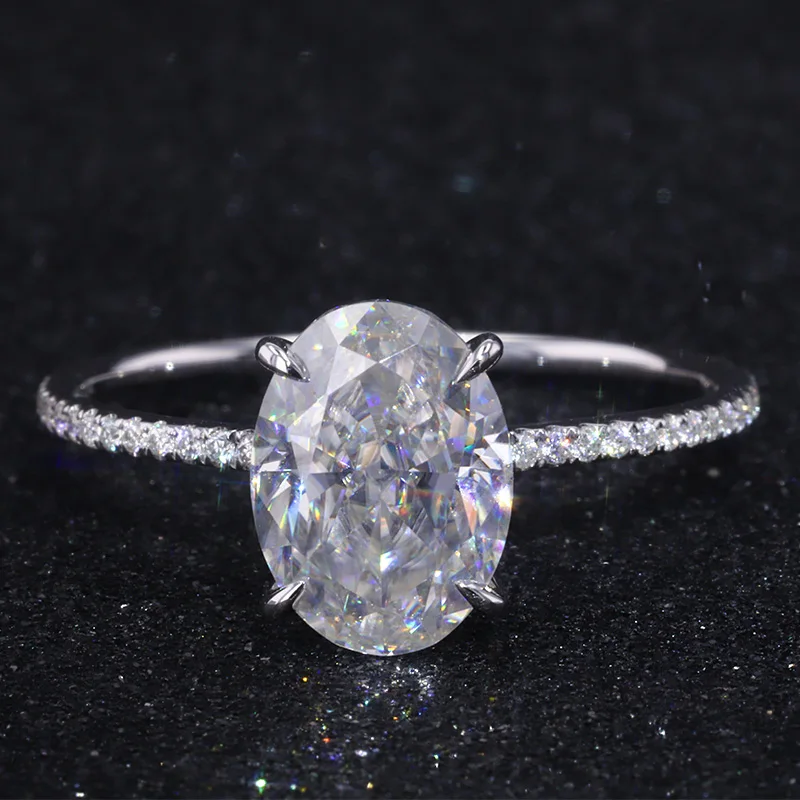 Eternity Ring Oval Shape For Man Women Moissanite 14k White Wholesale Rings
Eternity Ring Oval Shape For Man Women Moissanite 14k White Wholesale Rings