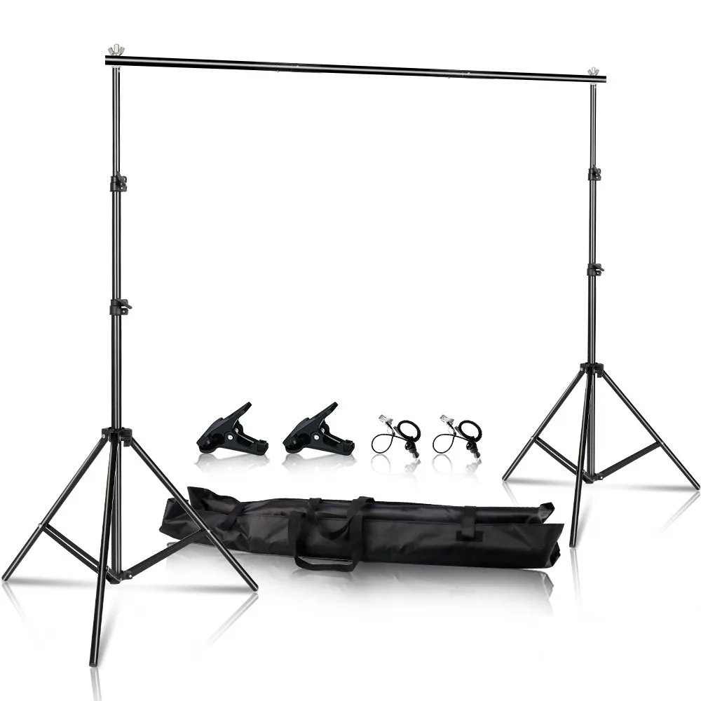 Background Stand Support System Photography Studio Backdrop Kit Holder with Carry Bag for Muslins Backdrops,Paper and Canvas
Background Stand Support System Photography Studio Backdrop Kit Holder with Carry Bag for Muslins Backdrops,Paper and Canvas