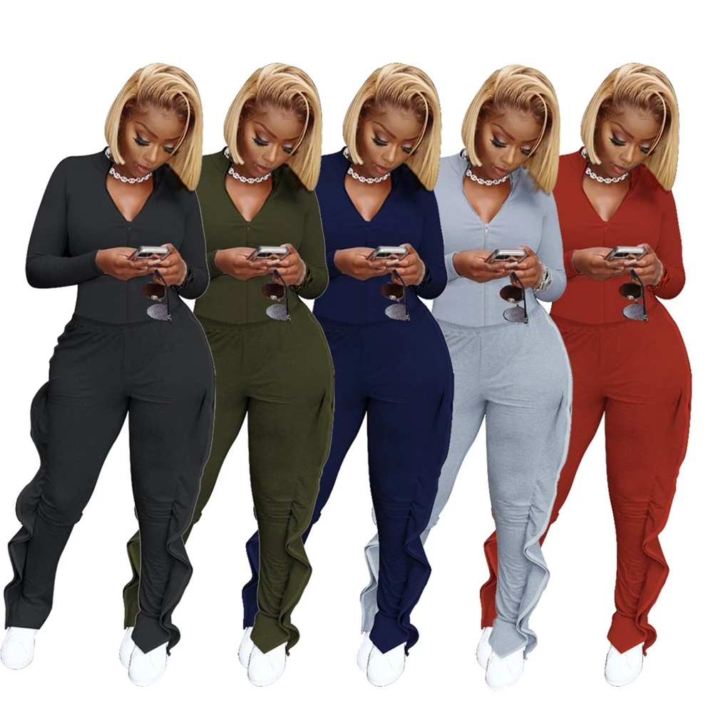MD-20022332 2021 Spring Women Sport Wear Trendy Jogger Long Sleeve Falbala Two Piece Jogger set Clothing For Ladies
MD-20022332 2021 Spring Women Sport Wear Trendy Jogger Long Sleeve Falbala Two Piece Jogger set Clothing For Ladies