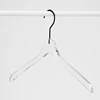 Hot Selling Plexiglass hanger Clear Transparent Plastic Hangers Crystal Acrylic Clothes Hangers