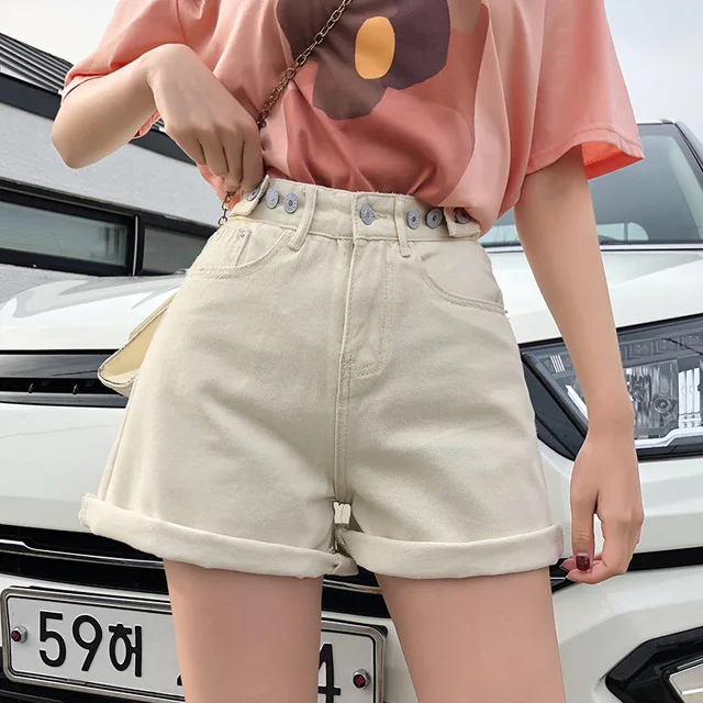 Women's Denim Shorts Classic Vintage High Waist Blue Wide Leg Female Casual Summer Ladies Womens Shorts Jeans, 3 colors
Women's Denim Shorts Classic Vintage High Waist Blue Wide Leg Female Casual Summer Ladies Womens Shorts Jeans, 3 colors