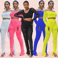 C93172 women mesh see through two piece set women clothing two piece sets party wear lady 2020
C93172 women mesh see through two piece set women clothing two piece sets party wear lady 2020