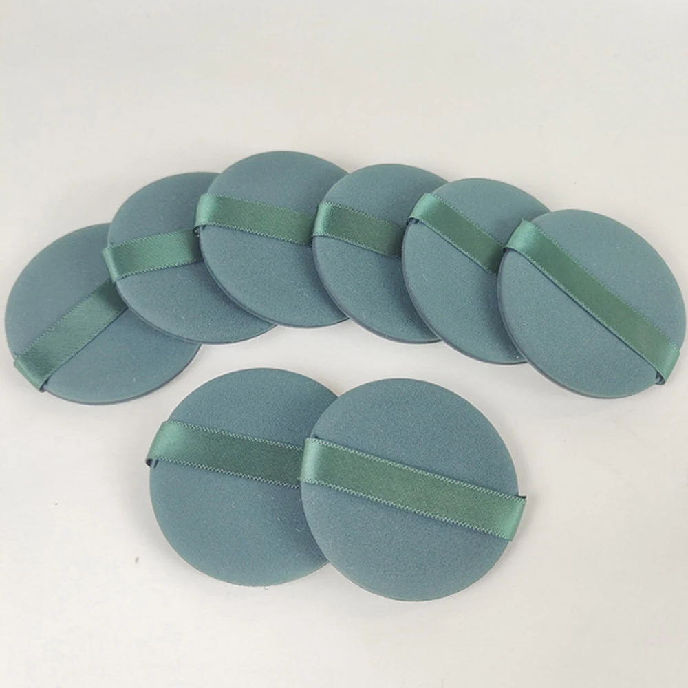 Beaumaker dual size use smooth foundation powder sponge beauty cosmetic powder puff makeup sponge 3 size for option, Dark green 
Beaumaker dual size use smooth foundation powder sponge beauty cosmetic powder puff makeup sponge 3 size for option, Dark green