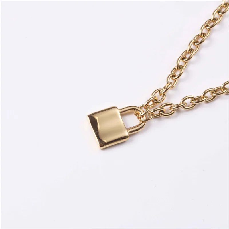 Joolim Jewelry Gold Plated Padlock Pendant Necklace Stainless Steel Jewelry Wholesale
Joolim Jewelry Gold Plated Padlock Pendant Necklace Stainless Steel Jewelry Wholesale