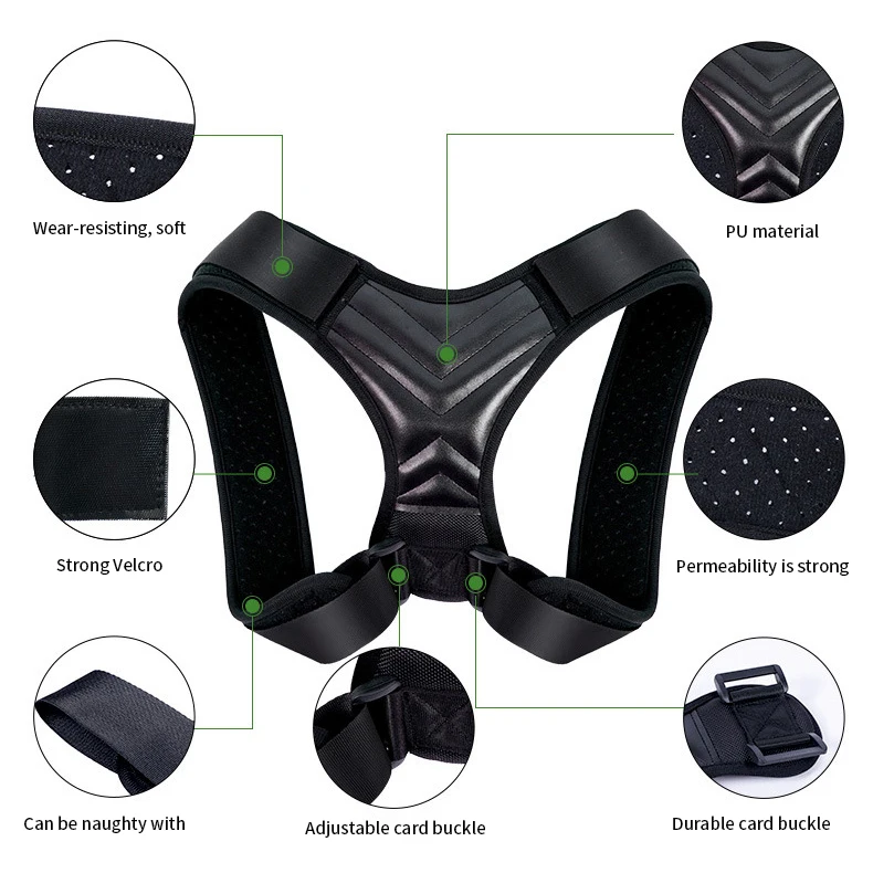2021 New Style Custom logo upper back support back straight shoulder support posture correction for men and women
2021 New Style Custom logo upper back support back straight shoulder support posture correction for men and women