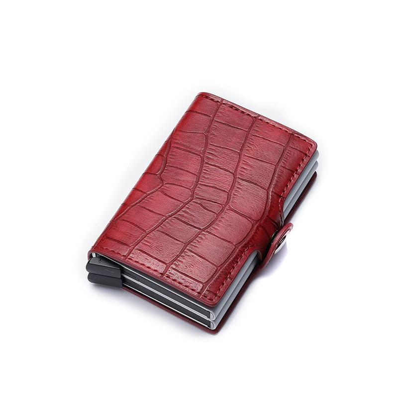 New mens fashion crocodile pattern rfid double aluminum case credit card holder pop up design
New mens fashion crocodile pattern rfid double aluminum case credit card holder pop up design