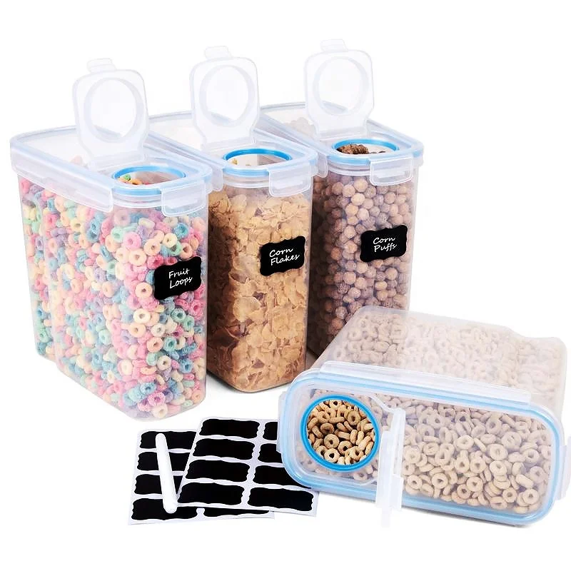 Multi-function high quality large capacity four-piece storage container for food, Clear
Multi-function high quality large capacity four-piece storage container for food, Clear