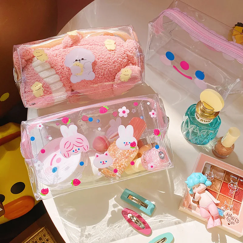 Waterproof Japan cartoon anime INS transparent zipper makeup bag cosmetic bag creative PVC jelly stationery storage bags as gift
Waterproof Japan cartoon anime INS transparent zipper makeup bag cosmetic bag creative PVC jelly stationery storage bags as gift