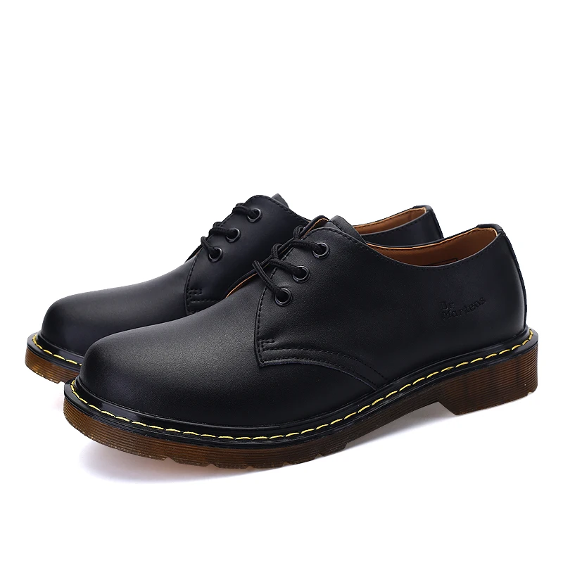 Martens Fashion British Shoes Breathable Wear-Resistant Thick Bottom Soft Leather Martin Work Women Shoes Men Leather Shoes
Martens Fashion British Shoes Breathable Wear-Resistant Thick Bottom Soft Leather Martin Work Women Shoes Men Leather Shoes