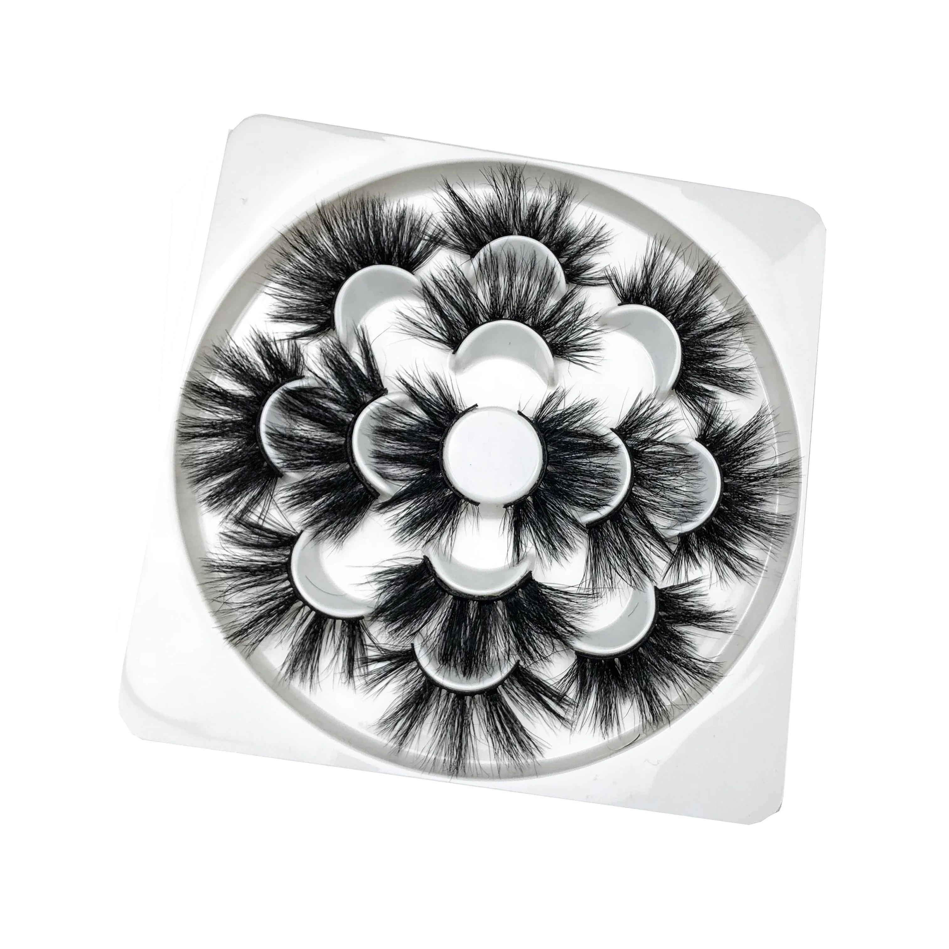 3D lashes wholesale vendor 7 pairs pack flower trays Full Strip False Eyelashes Type 25mm eyelashes Free shipping worldwide, Black
3D lashes wholesale vendor 7 pairs pack flower trays Full Strip False Eyelashes Type 25mm eyelashes Free shipping worldwide, Black