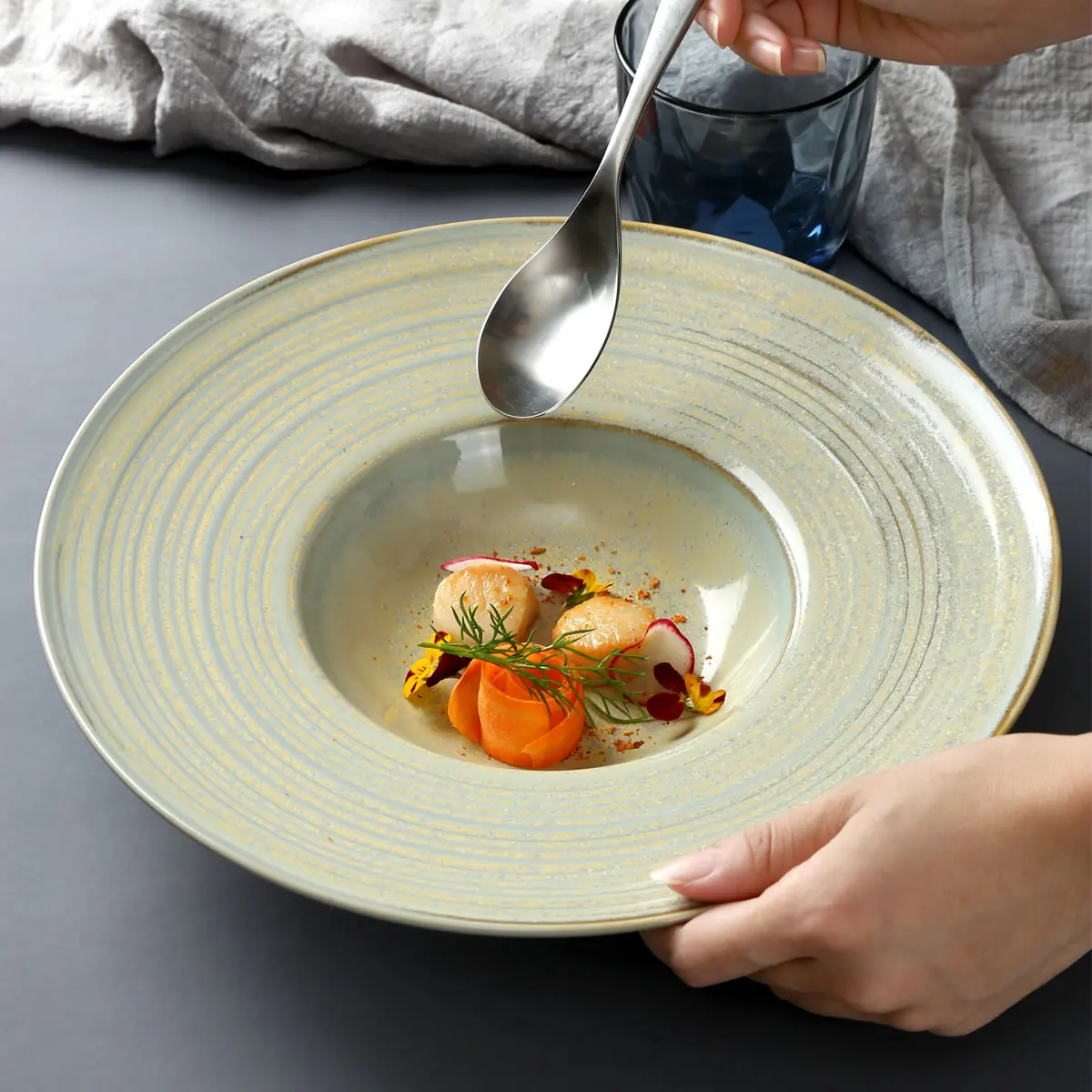 Factory direct wholesale restaurant porcelain round dinner soup plate,nordic hotel ceramic deep dishes and plates
Factory direct wholesale restaurant porcelain round dinner soup plate,nordic hotel ceramic deep dishes and plates